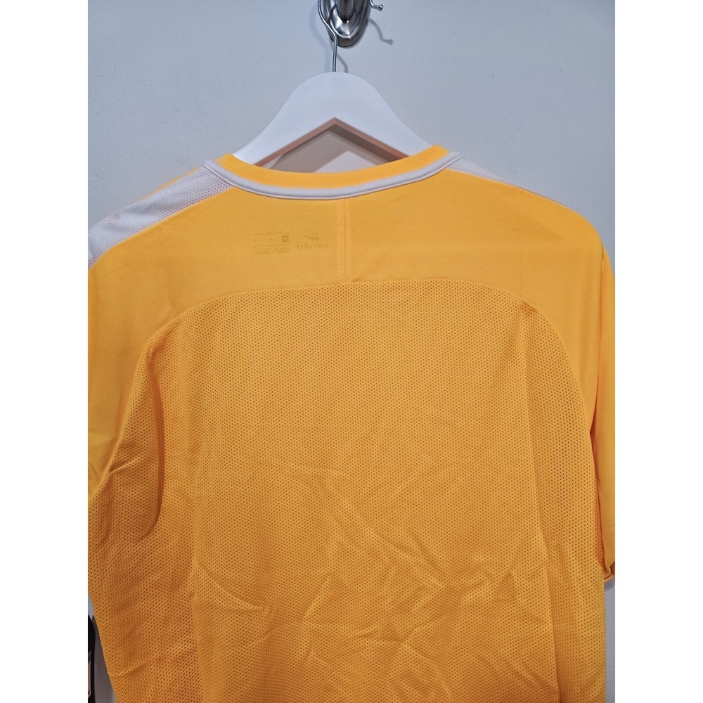 Nike Dry Academy Shirt Men Medium Orange Soccer Futbol Mesh Back Athletic 832967 - Picture 7 of 9